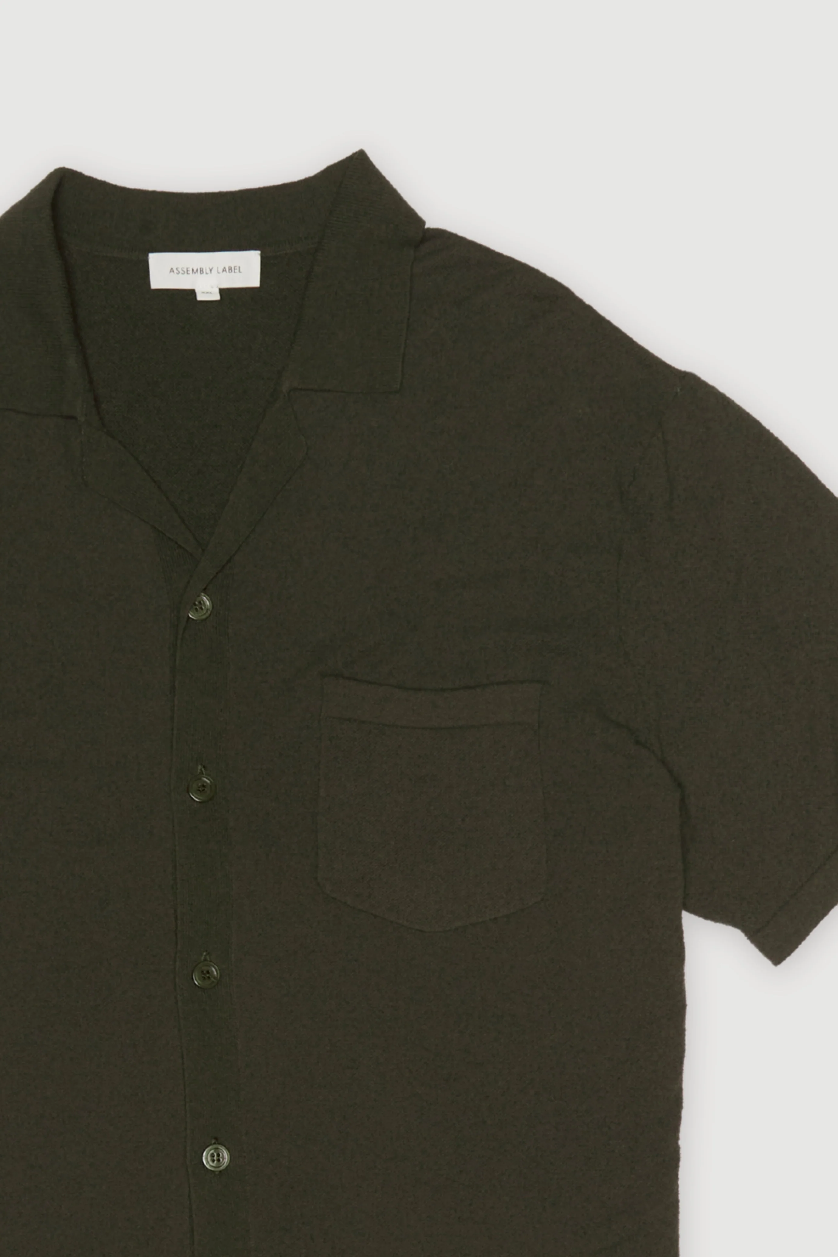 Re-Worn Mens Cotton Blend Textured Shirt - Image 2