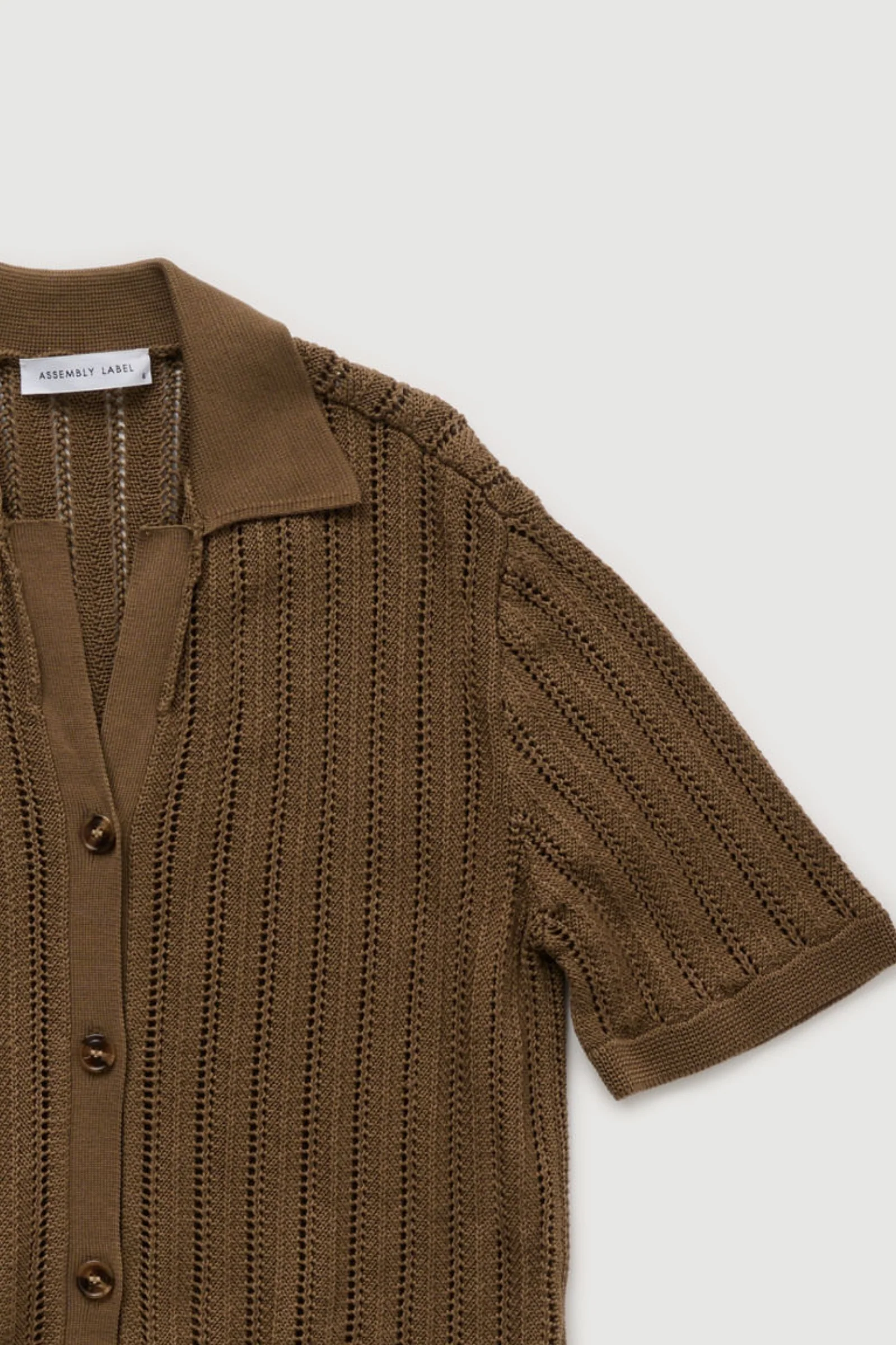 Re-Worn Womens Cotton Textured Shirt - Image 2
