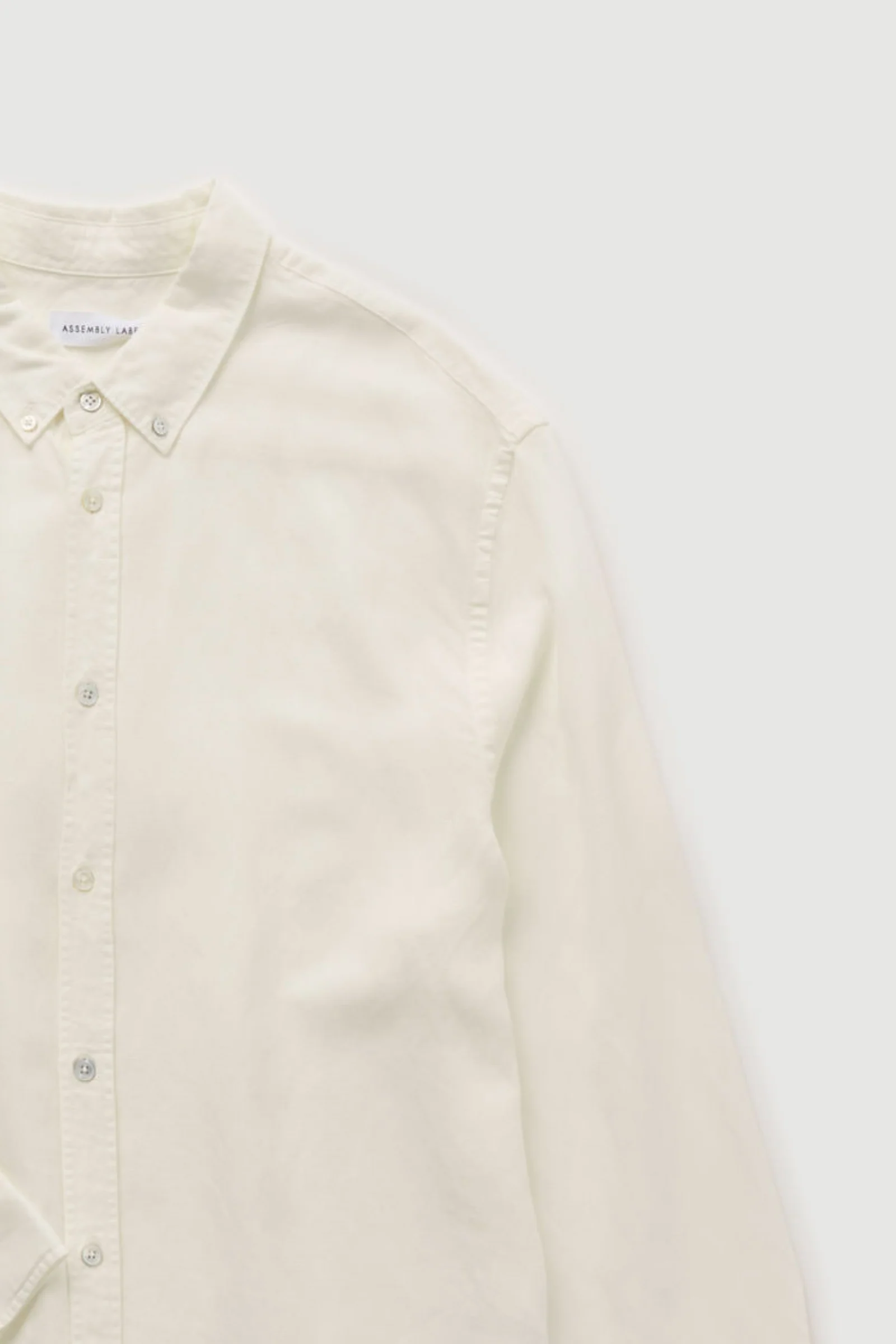 Re-Worn Mens Linen Blend Textured Shirt - Image 2