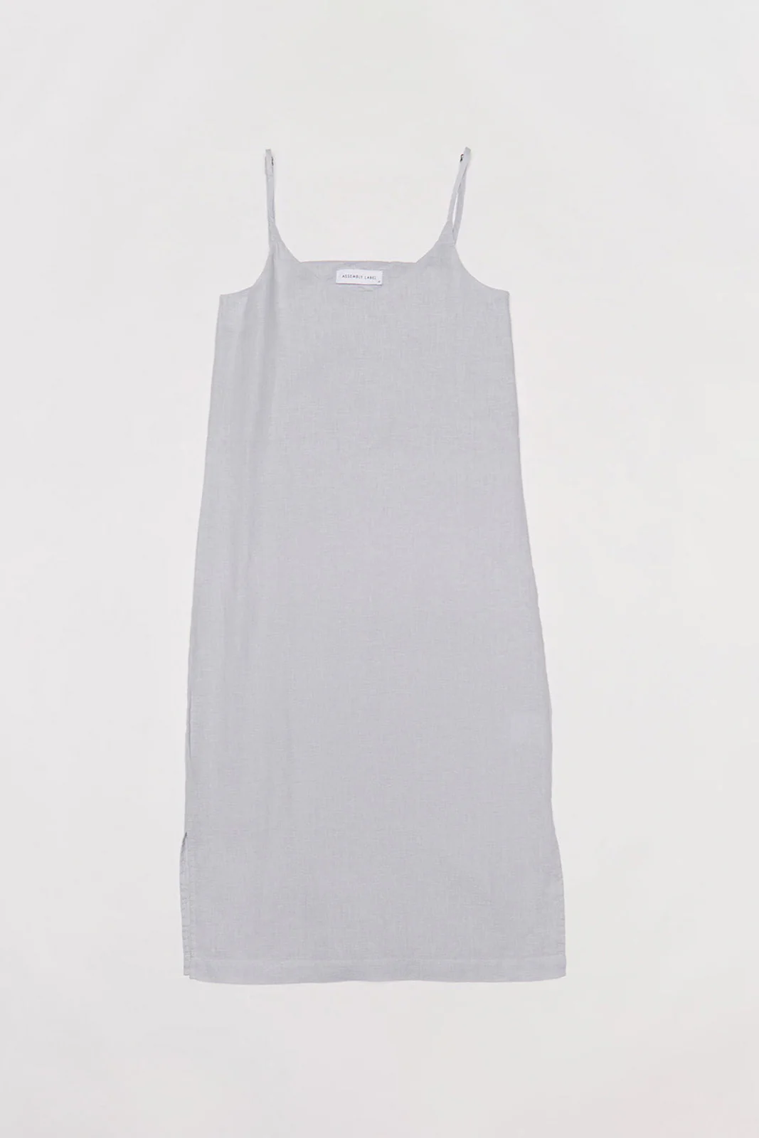 Re-Worn Womens Linen Slip Dress