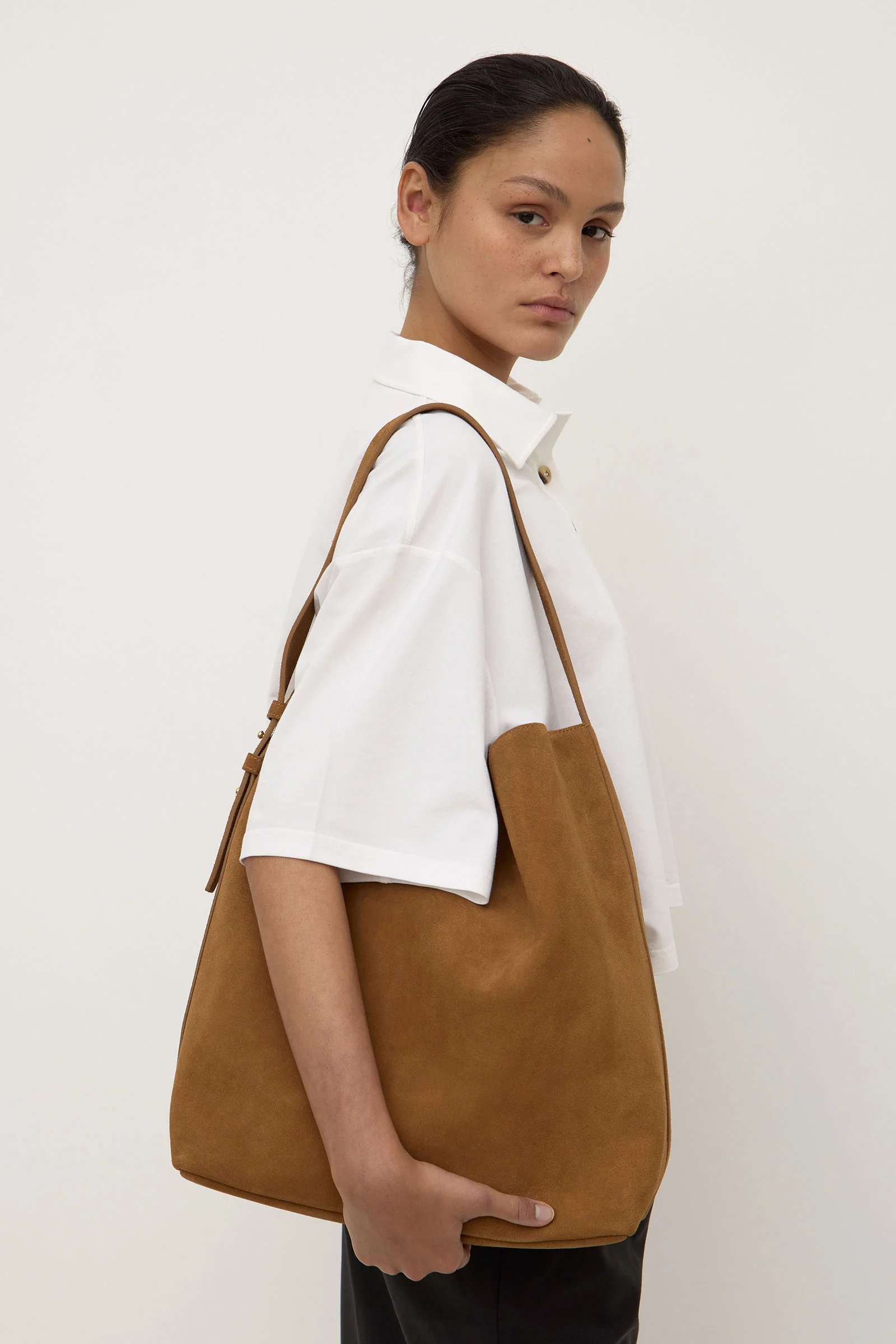 Sonny Suede Shoulder Bag - Image 2