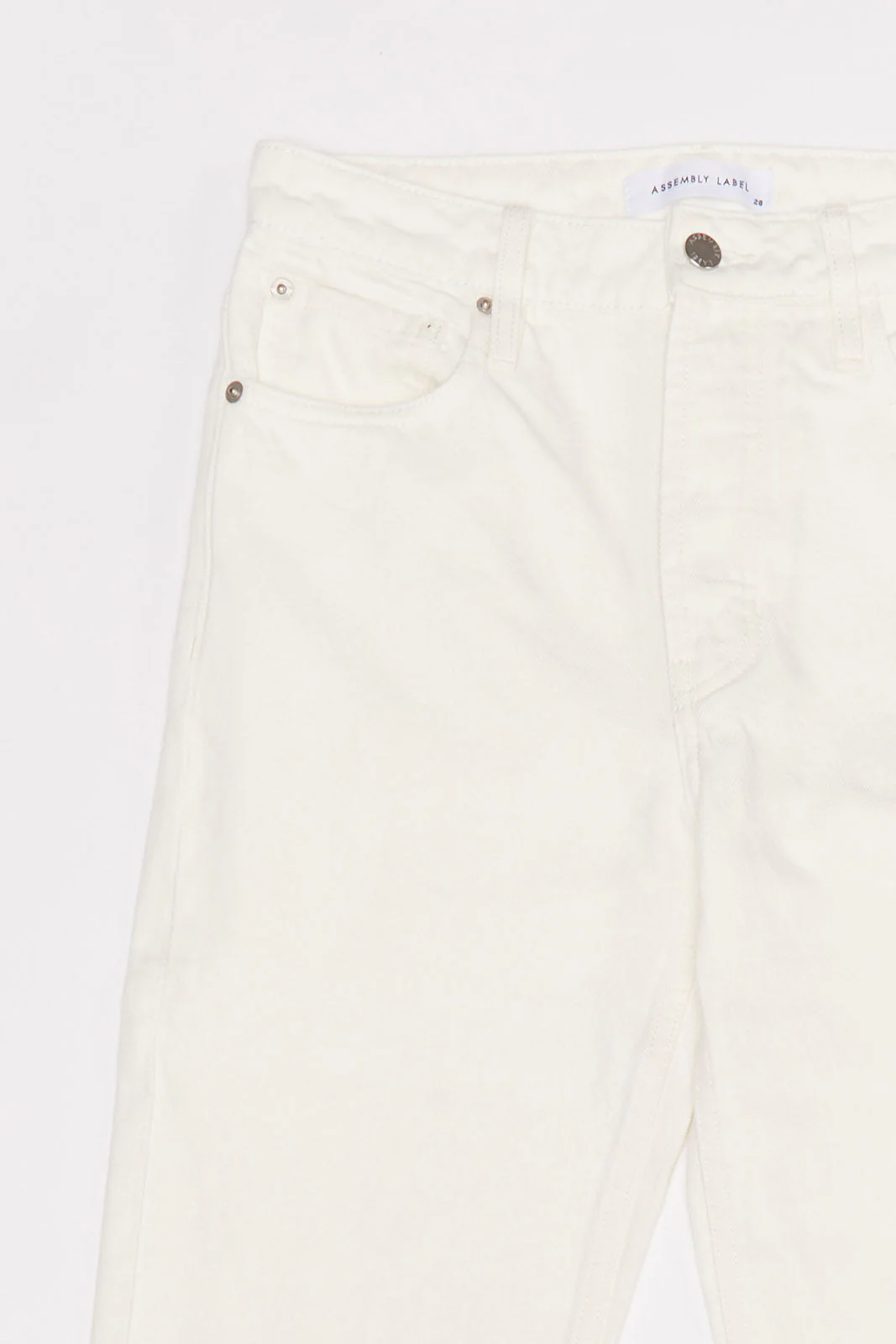 Re-Worn Women Denim Straight Leg Jean - Image 2