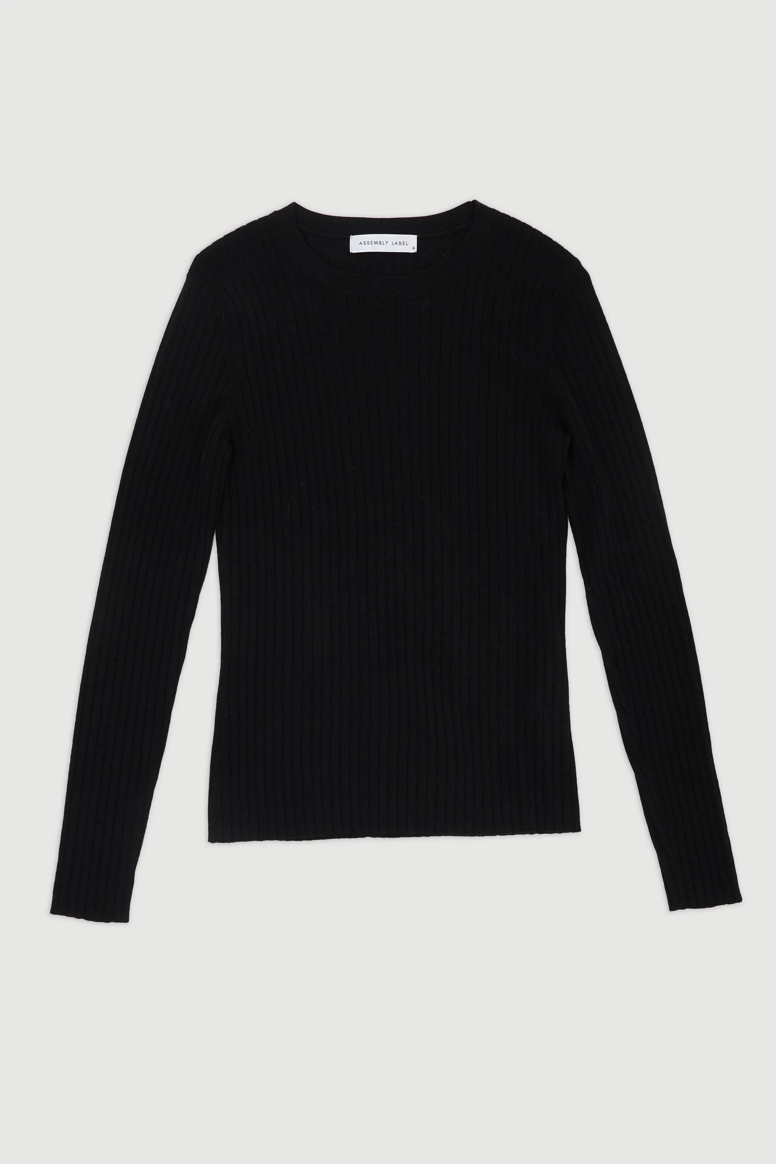 Re-Worn Womens Wool Textured Long Sleeve