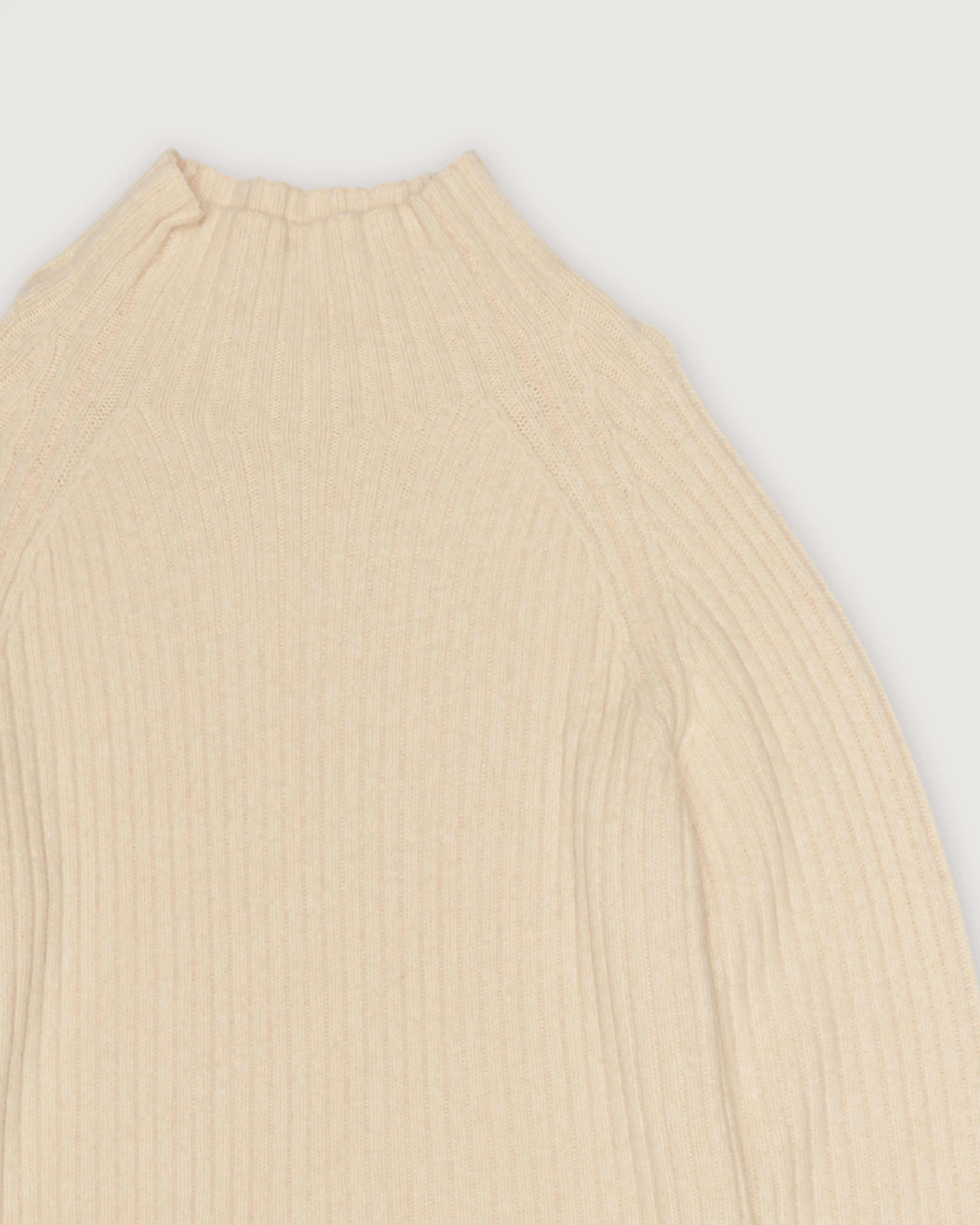 Re-Worn Womens Wool Blend Textured Sweater - Image 2