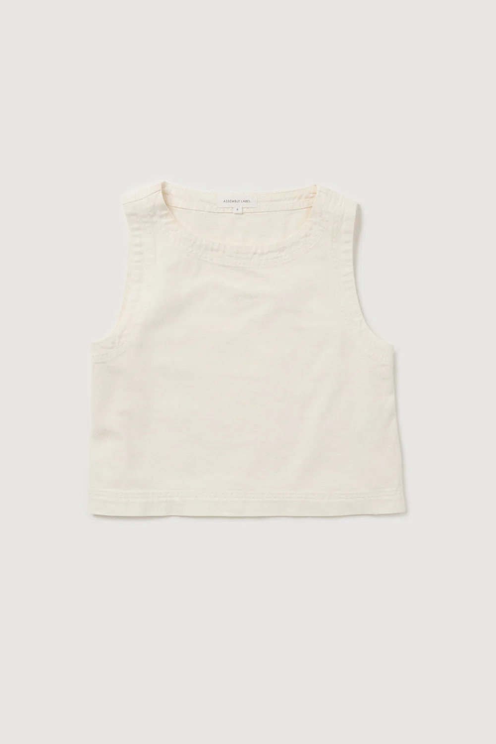 Re-Worn Womens Cotton Textured Tank