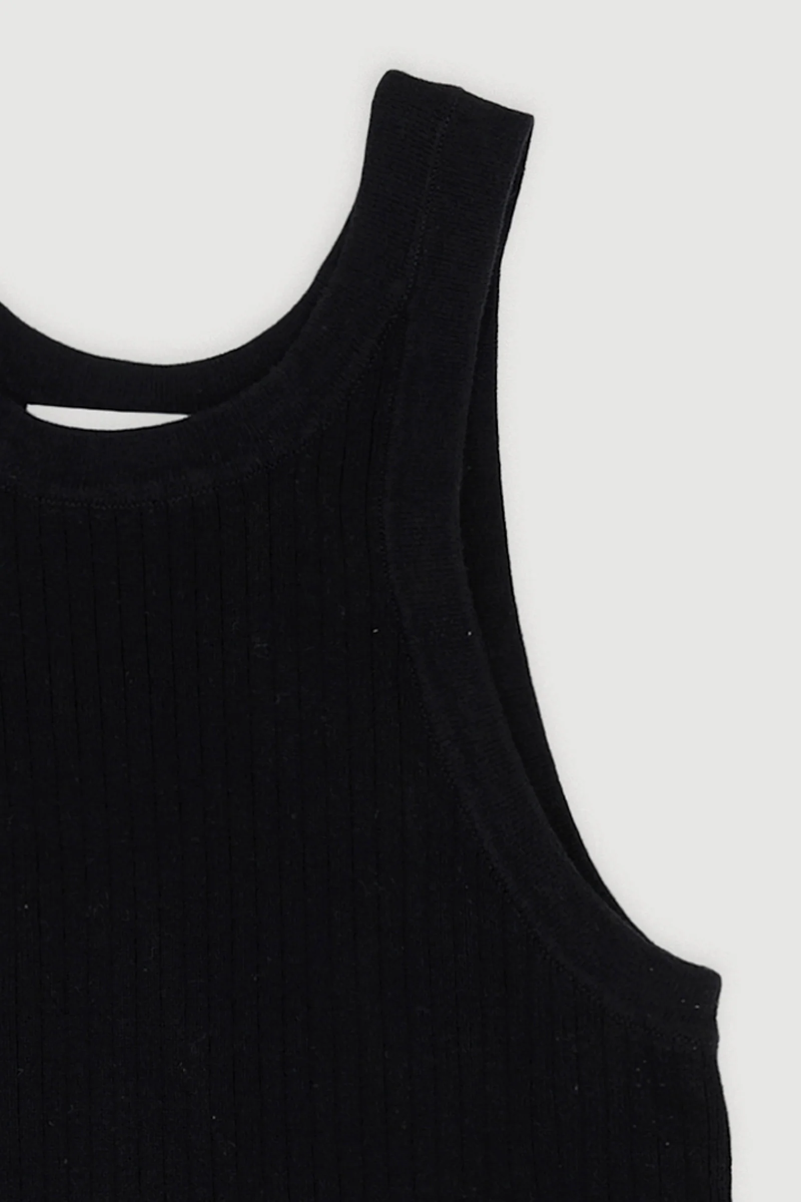 Re-Worn Womens Cotton Textured Tank - Image 2