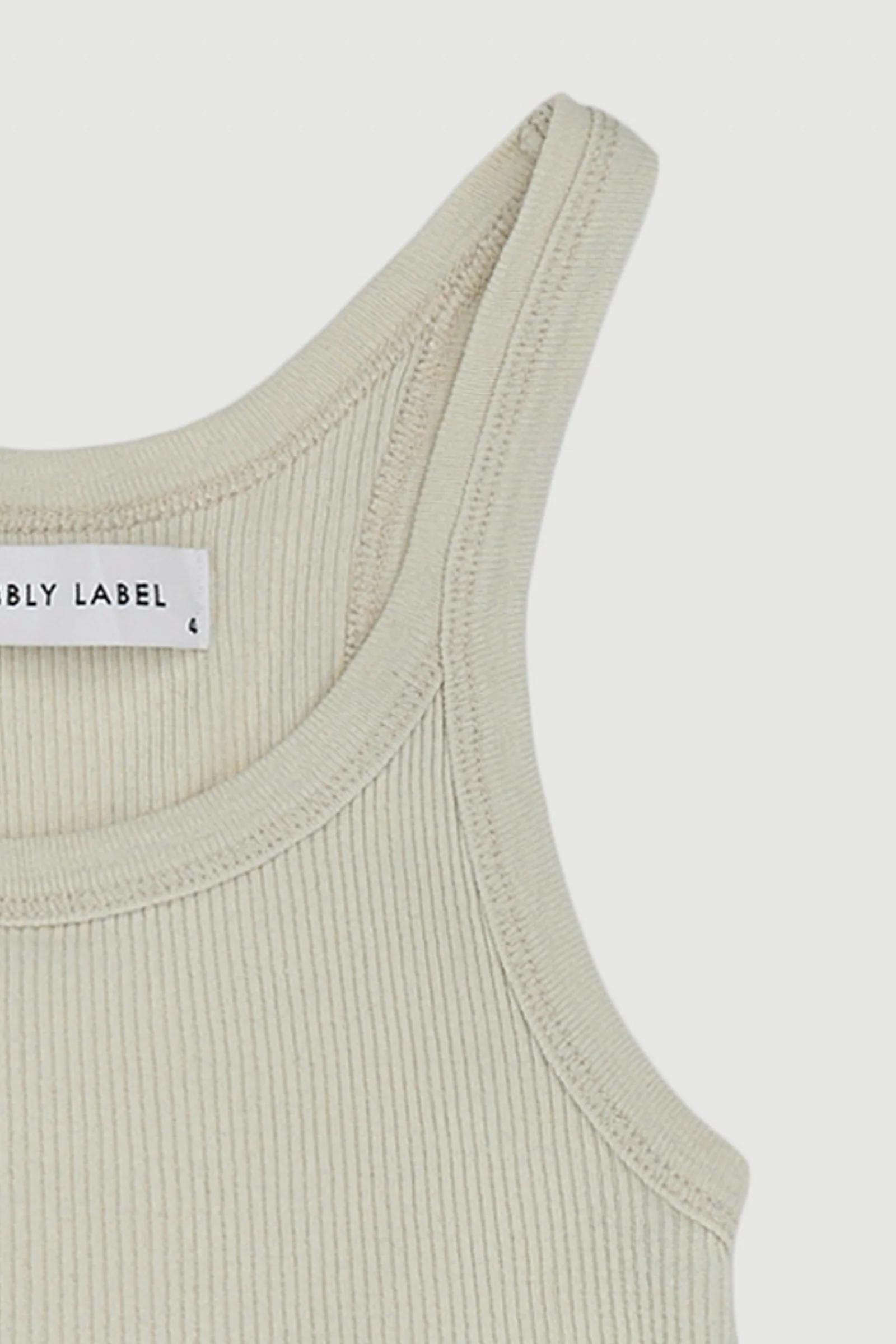 Re-Worn Womens Cotton Textured Tank - Image 2