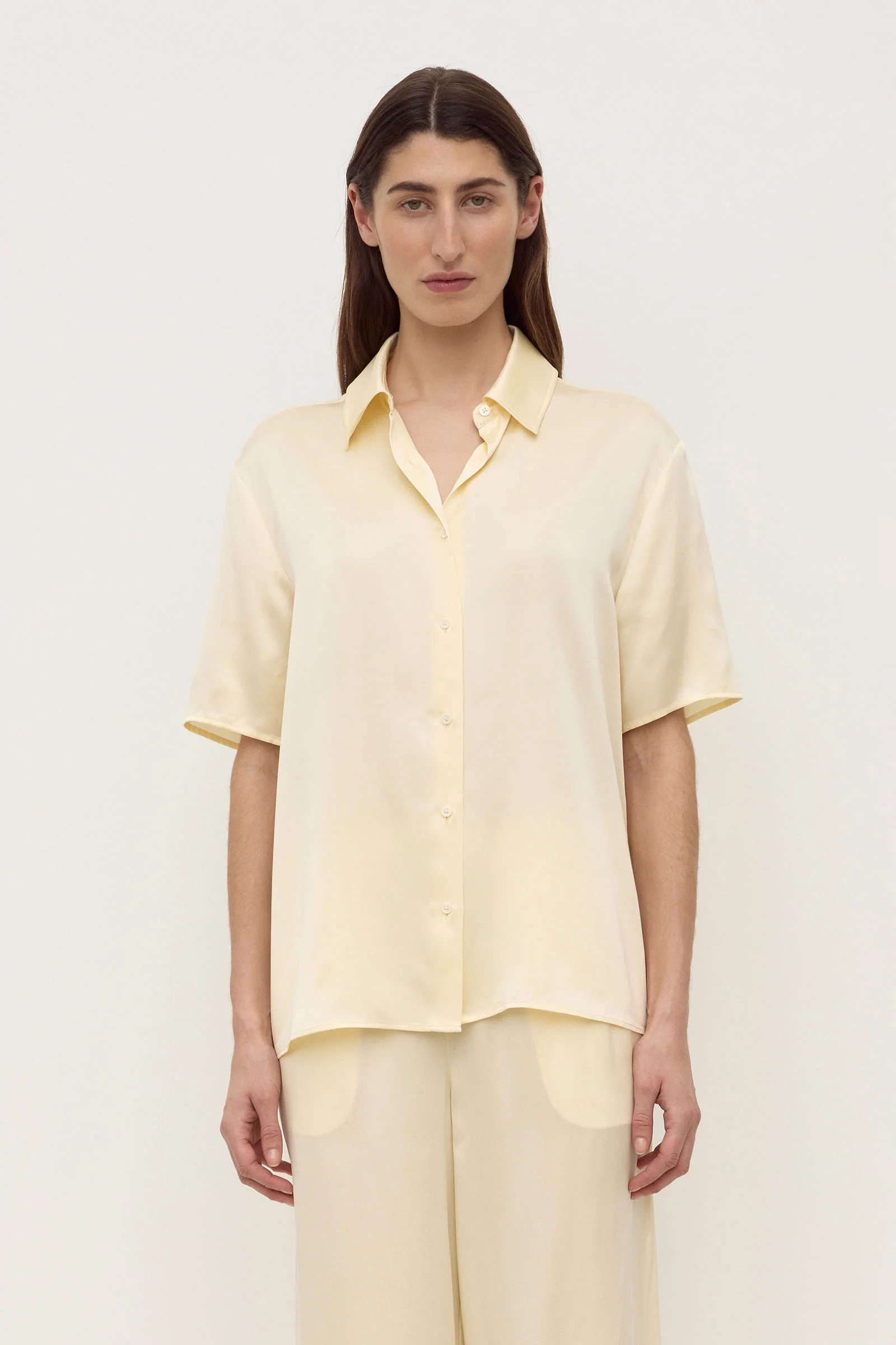 Tate Silk Short Sleeve Shirt