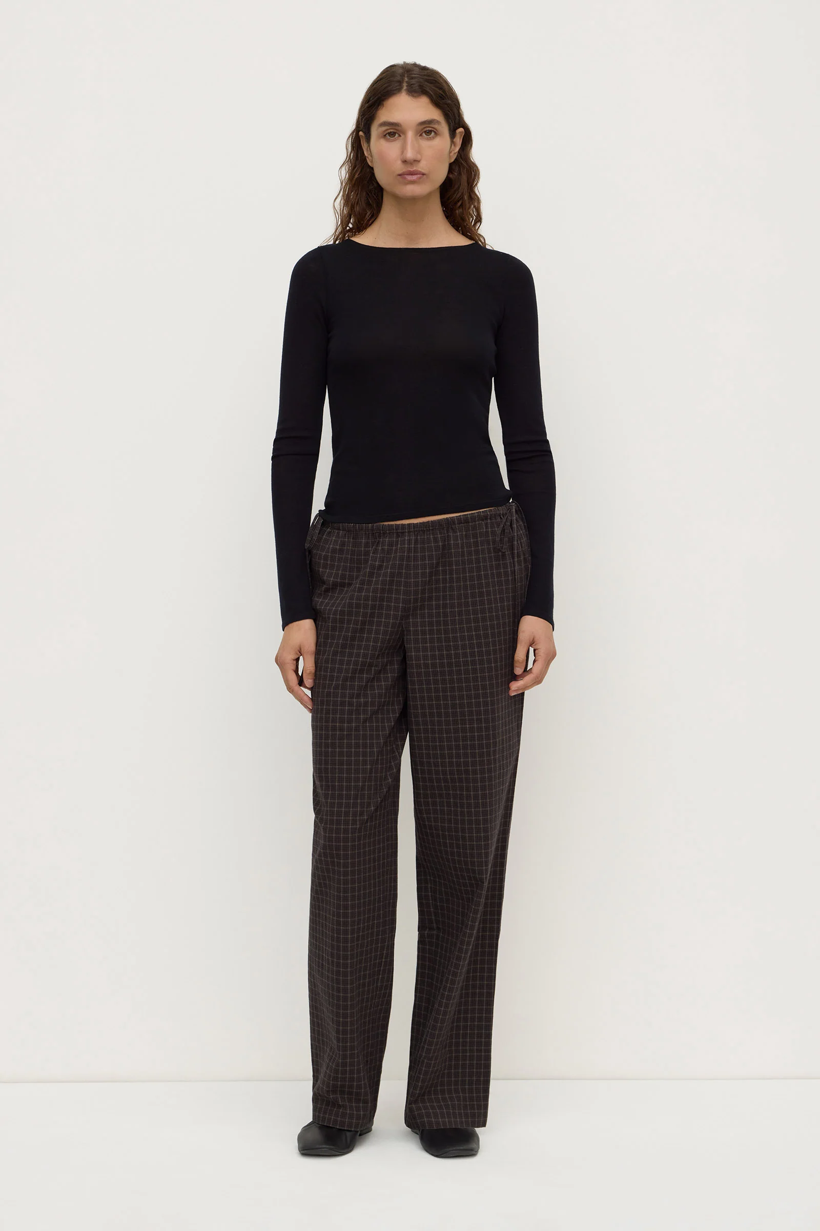 Tatiana Wool Long Sleeve Top - Image 3