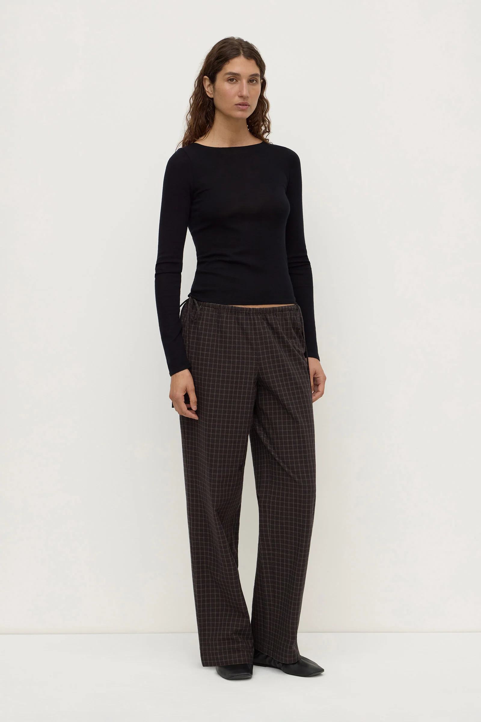 Tatiana Wool Long Sleeve Top - Image 4