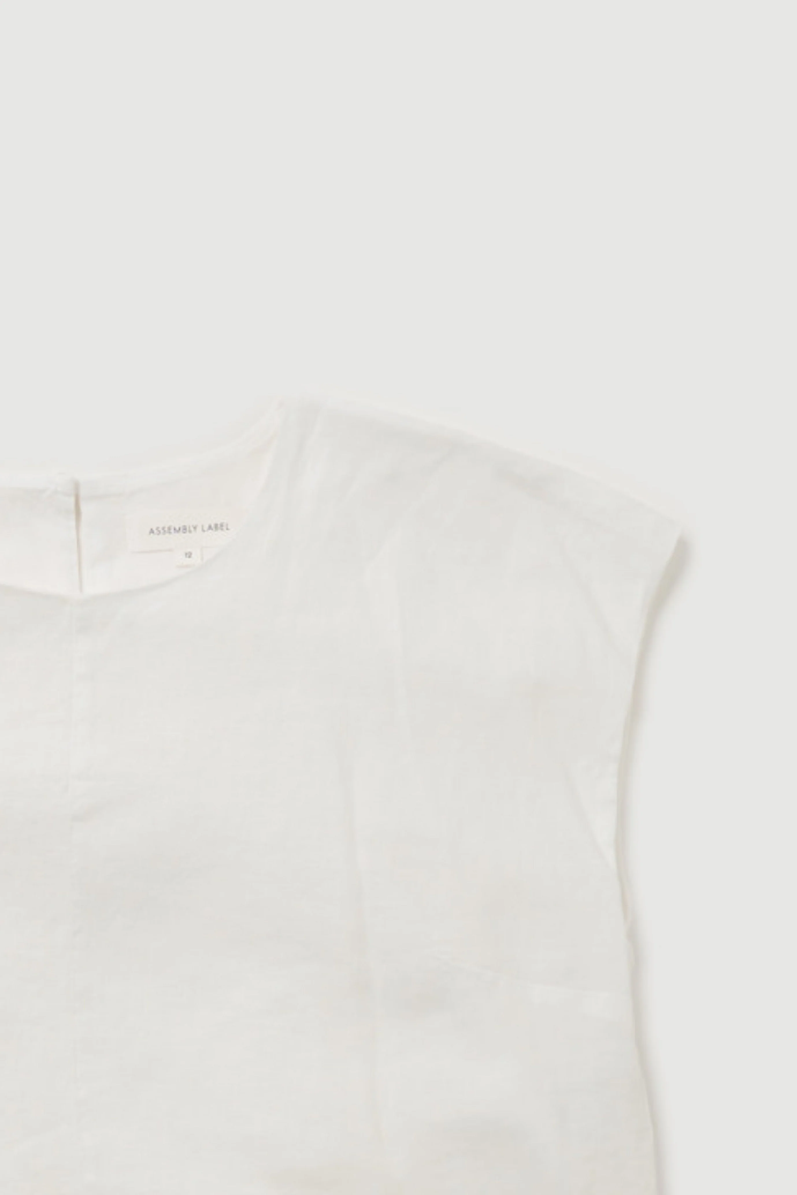 Re-Worn Womens Linen Textured Top - Image 2