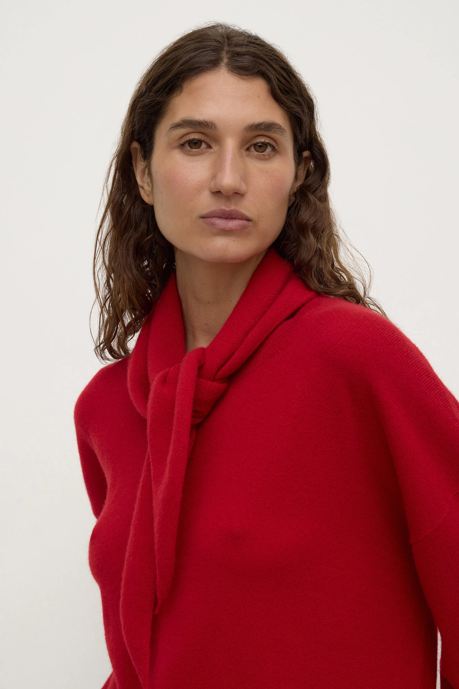 Triangular Cashmere Scarf - Image 2