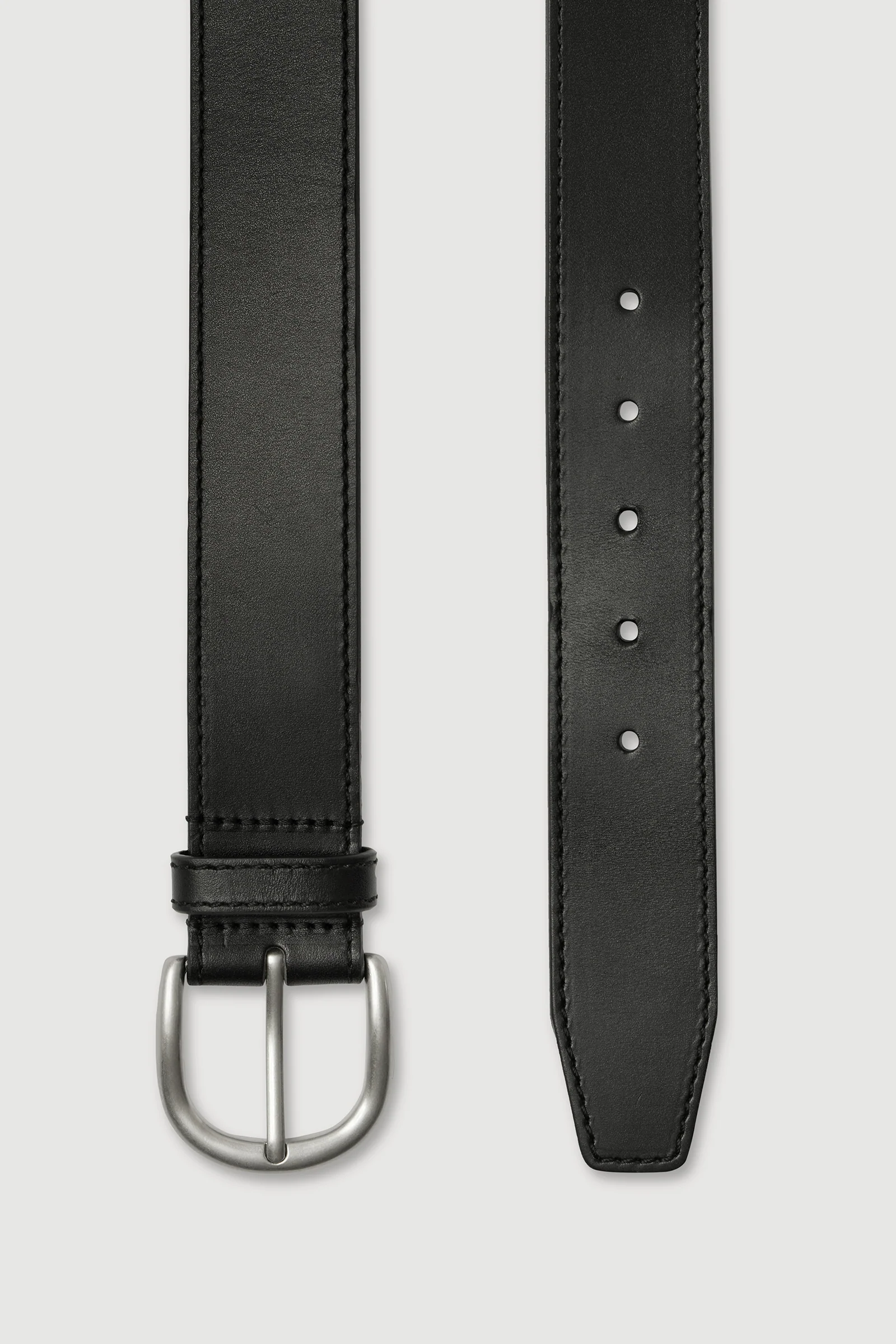 Womens Wide Leather Belt - Image 2