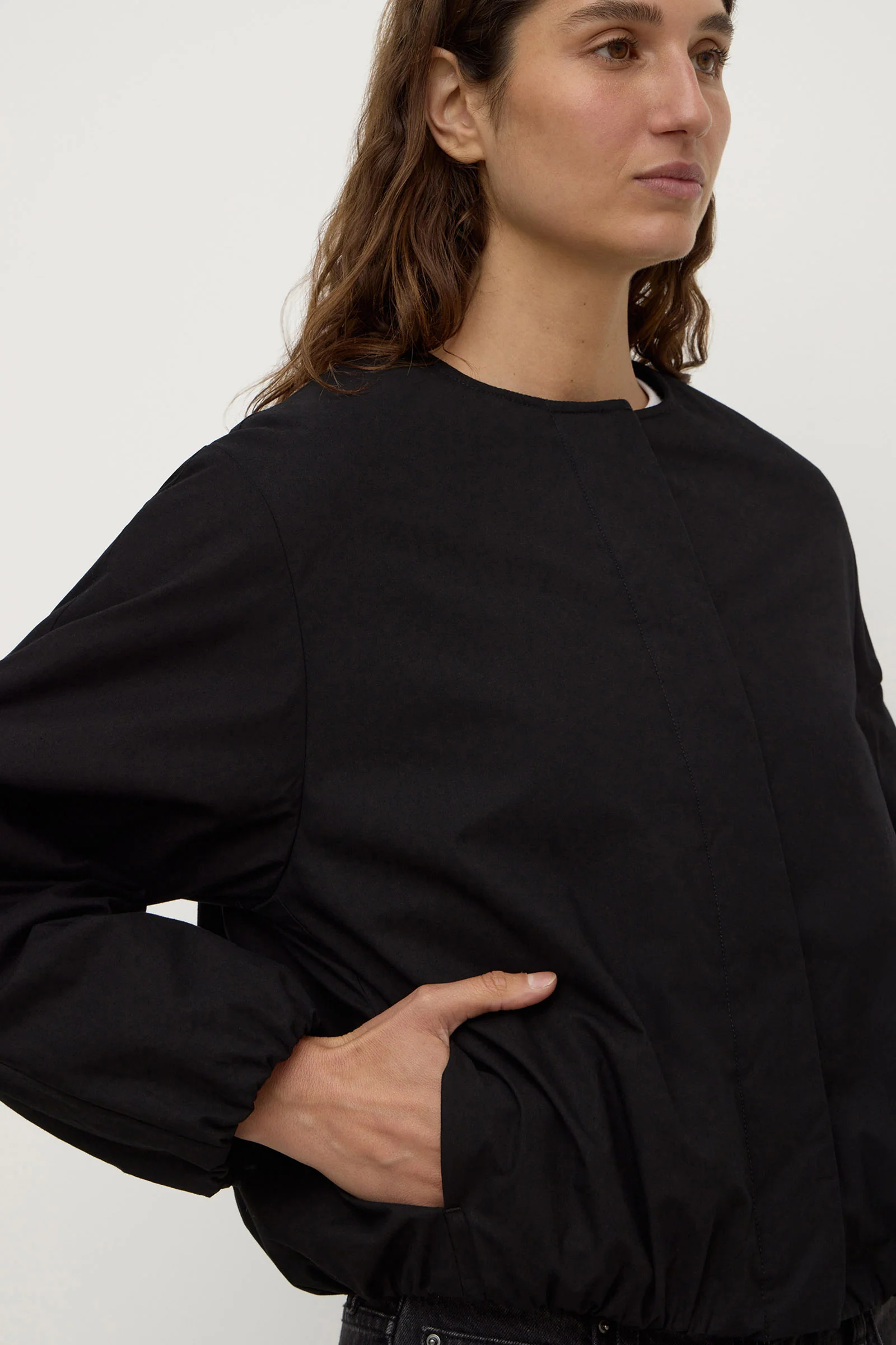 Zoie Padded Bomber Jacket - Image 2